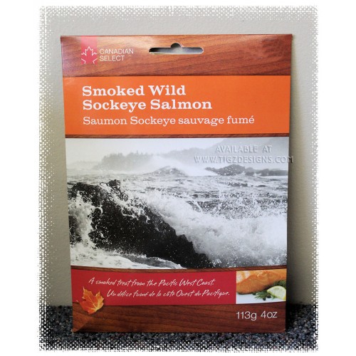 Canadian Select Smoked Wild Sockeye Salmon